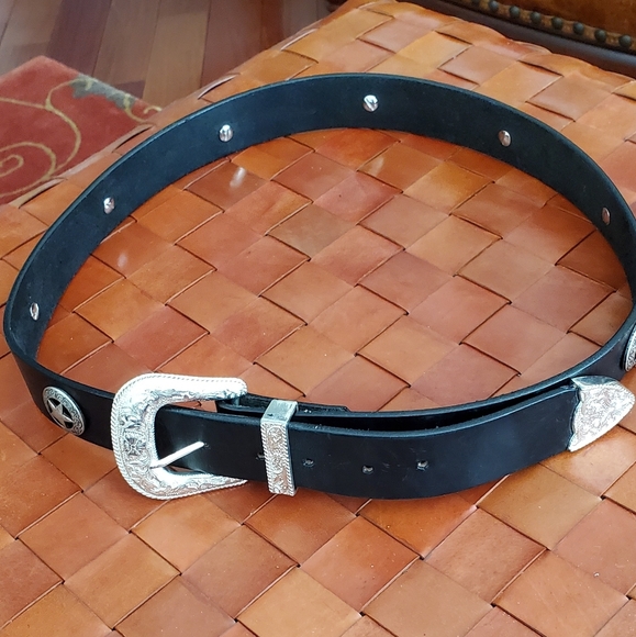 Custom Made Leather Western Belt. New Never Worn Reduced! $275 main image 8
